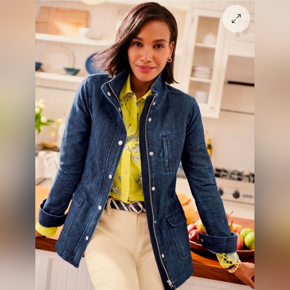 ❤️ TALBOTS CLASSIC COTTON LIGHTWEIGHT BUTTON DOWN… - image 2